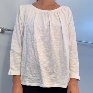 Madewell breezy white 3/4 tee 🕊